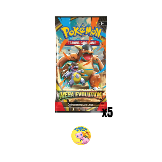 5x Mega Evolution Booster Pack