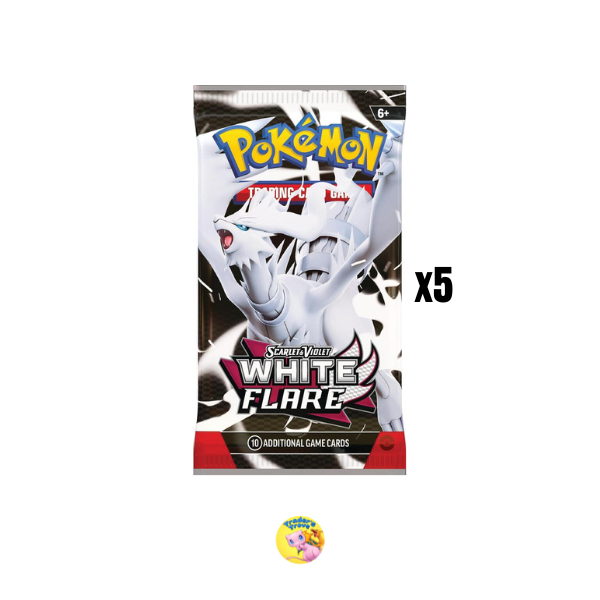 White Flare - 5 Booster Packs