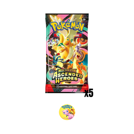5x Ascended Heroes Booster Pack