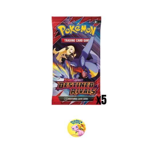 5x Destined Rivals Booster Pack